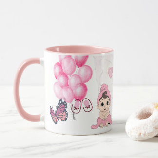 Gefeliciteerd Het is een Baby Meisje Mok