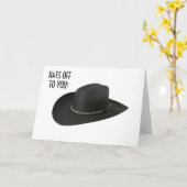 GEFELICITEERD - HOED AF VOOR JOU KAART (Gele Bloem)