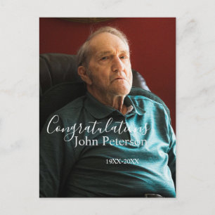 Gefeliciteerd huis inhuldiging pensionering naam briefkaart
