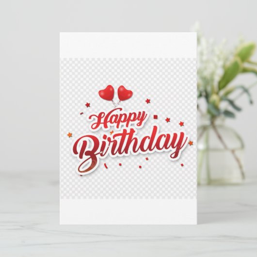 Gefeliciteerd! Ik hoop dat je een geweldig dagbest Kaart (Staand voorkant)