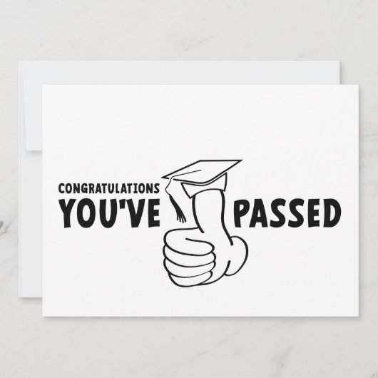 Gefeliciteerd, je bent geslaagd, diploma (Voorkant)