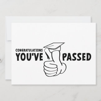 Gefeliciteerd, je bent geslaagd, diploma