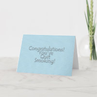 Gefeliciteerd, je bent gestopt met roken!