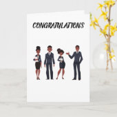 GEFELICITEERD *JE BENT OP WEG" KAART (Gele Bloem)