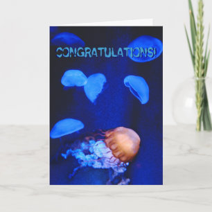 Gefeliciteerd Jellyfish Kaart