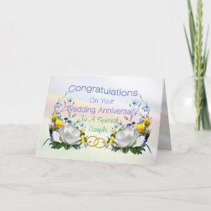 Gefeliciteerd Jubileum Rozen Kaart