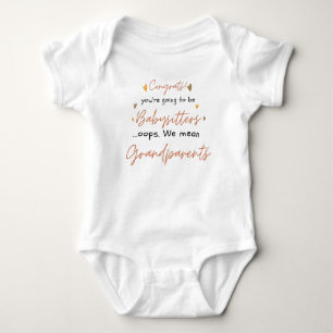 Gefeliciteerd, jullie worden babysitters romper