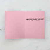 Gefeliciteerd Kaart (Binnen)