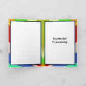 Gefeliciteerd! Kaart (Binnen)