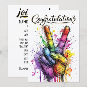 GEFELICITEERD KAART