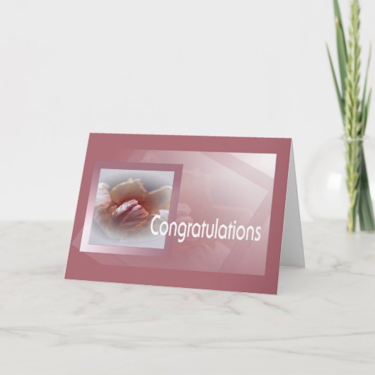 Gefeliciteerd Kaart (Voorkant)
