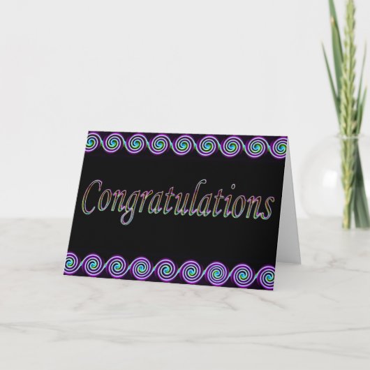 Gefeliciteerd Kaart (Voorkant)