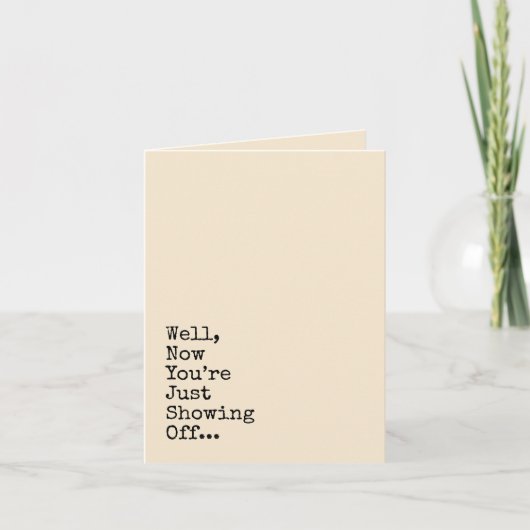 Gefeliciteerd Kaart (Voorkant)