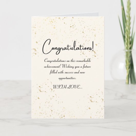 GEFELICITEERD KAART (Voorkant)