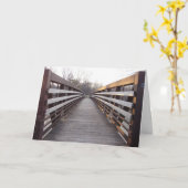 Gefeliciteerd Kaart "Dundas Bridge" (Gele Bloem)