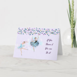 Gefeliciteerd Kaart voor Ballerina