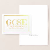 Gefeliciteerd kaart voor GCSE (Display)