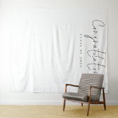 Gefeliciteerd Klas 2024 Afstudeerfoto Achtergrond Wandkleed (In Situ (horizontaal))