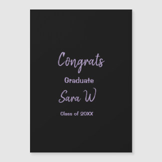 Gefeliciteerd klas van jaartal naam school magnetische uitnodiging