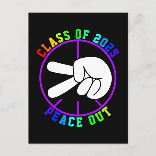 Gefeliciteerd Klasse van 2025 Afstuderen Afstudere Feestdagenkaart (Voorkant)