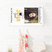 Gefeliciteerd, klasse van de Afstuderen Foto van 2 Spandoek (Insitu)