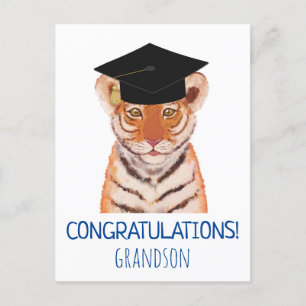 Gefeliciteerd kleinson Tiger Cub Illustratie Briefkaart