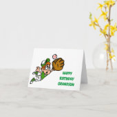 GEFELICITEERD ****KLEINZOON**** VERJAARDAG KAART (Gele Bloem)