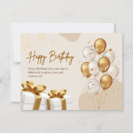 Gefeliciteerd Leuk verjaardagsliedje voor jou  Briefkaart