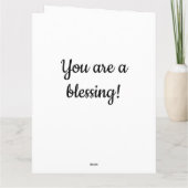 Gefeliciteerd Linda Kaart (Achterkant)