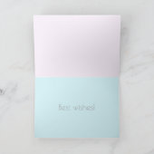 Gefeliciteerd Lucky Flower Wenskaart Kaart (Binnen)