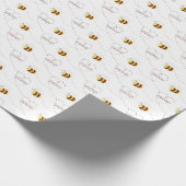 Gefeliciteerd mammie om papier te pakken (Hoek)