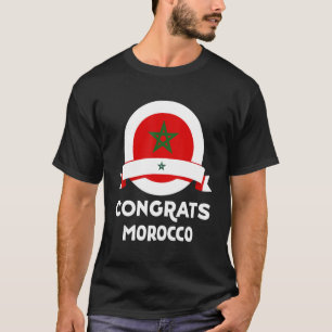 Gefeliciteerd Marokko T-shirt