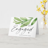 Gefeliciteerd! Meneer en mevrouw Eucalyptus zijn v Kaart (Gele Bloem)