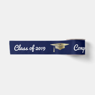 Gefeliciteerd met Afstuderen Class of 2019 Faux Go Lint