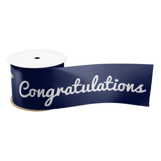 Gefeliciteerd met Afstuderen Class of 2019 Faux Go Lint (Spoel)