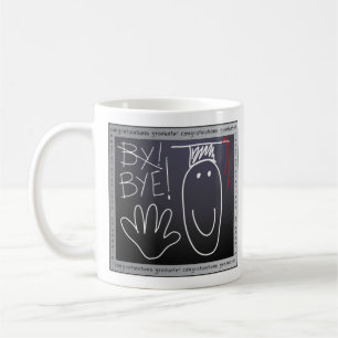 Gefeliciteerd met Afstuderen Klassieke Mok met wit