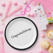 Gefeliciteerd met Bord papier voor partners (Feest)