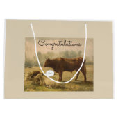 Gefeliciteerd met de adoptie groot cadeauzakje (Achterkant)