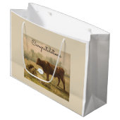 Gefeliciteerd met de adoptie groot cadeauzakje (Voorkant Gekanteld)