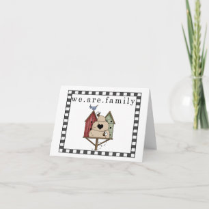 Gefeliciteerd met de adoptiekaart kaart