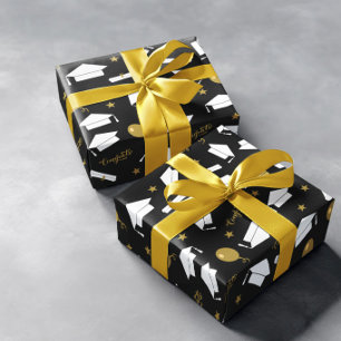 Gefeliciteerd Met De Afgestudeerde Cadeaupapier