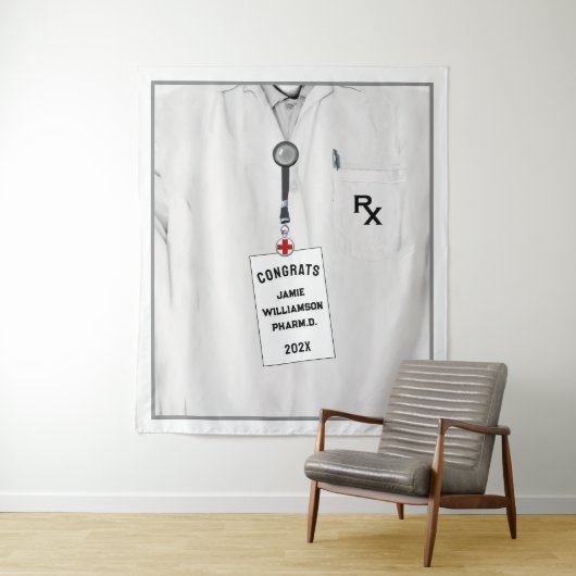 Gefeliciteerd met de afstudeerplechtigheid van de  wandkleed (In situ)