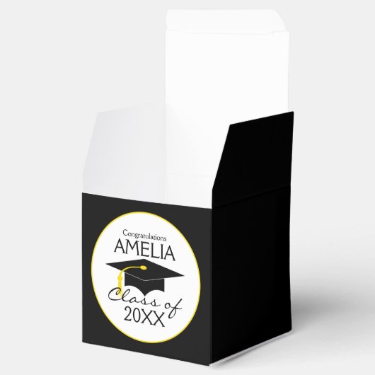 Gefeliciteerd met de Afstuderen klasse Bedankdoosjes (Geopend)