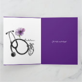 "Gefeliciteerd met de cardioloog" Kaart (Binnen)