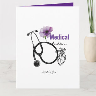 "Gefeliciteerd met de cardioloog" Kaart