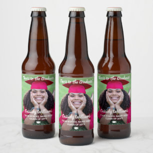 Gefeliciteerd met de diploma-uitreiking 1 Foto Ele Bier Etiket