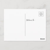 Gefeliciteerd met de geboorte van de baby briefkaart (Achterkant)