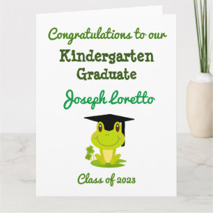 Gefeliciteerd met de kleuterschool afstuderen Kikk Kaart