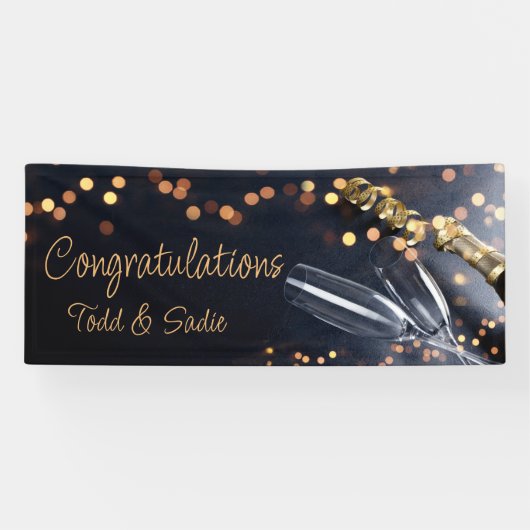 Gefeliciteerd met de koppel banner (Horizontaal)