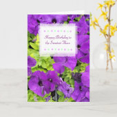 Gefeliciteerd met de liefste nichtje kaart (Gele Bloem)